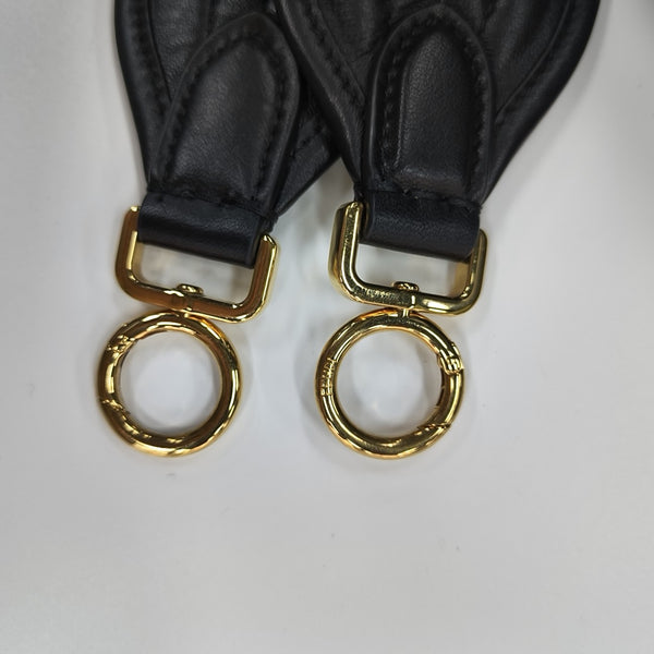 Peekaboo Extra Small Lambskin Black