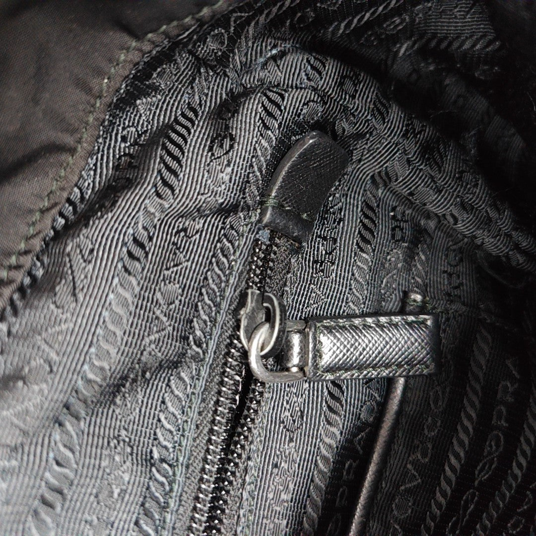 Nylon Backpack Black