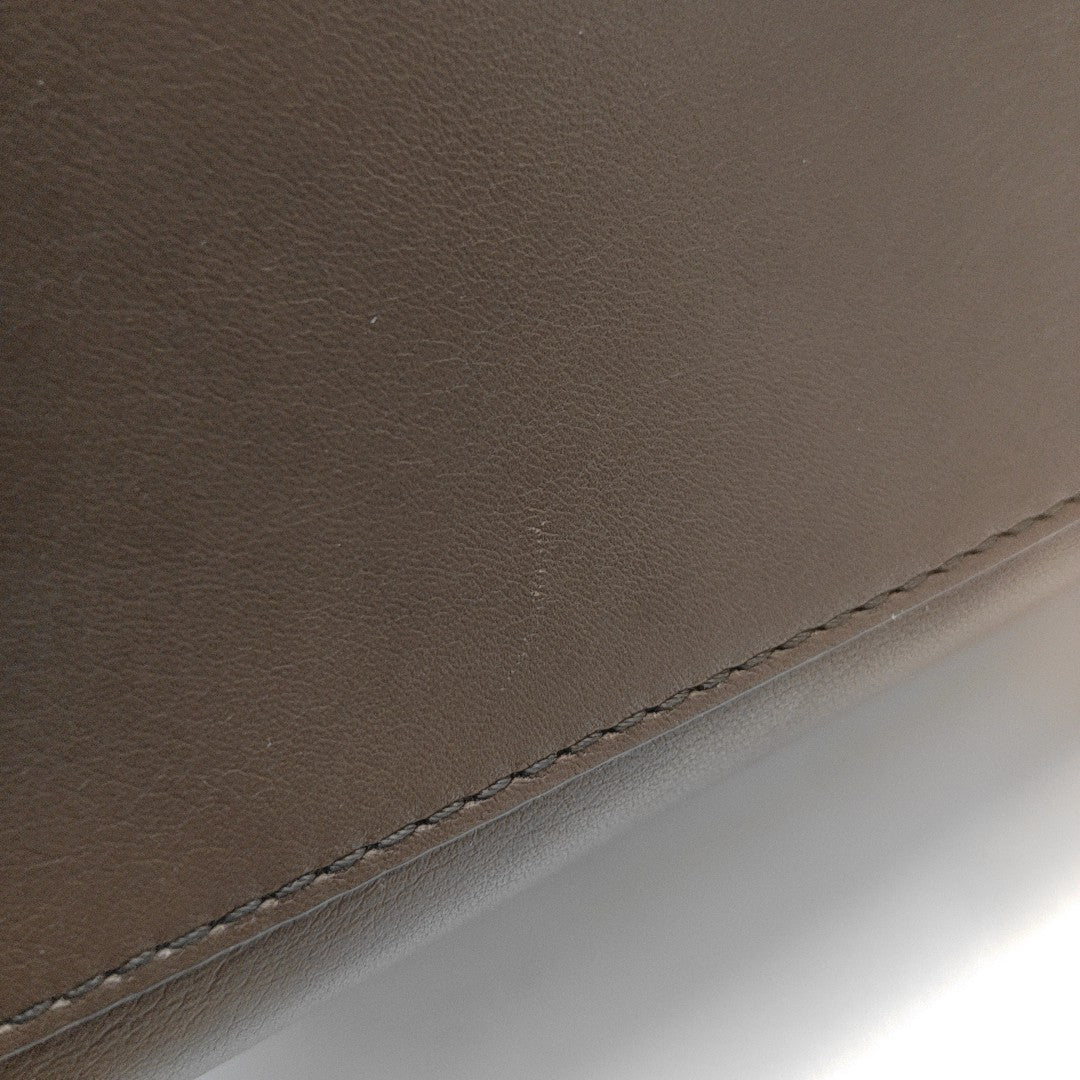 Calfskin Shoulder Bag Beige