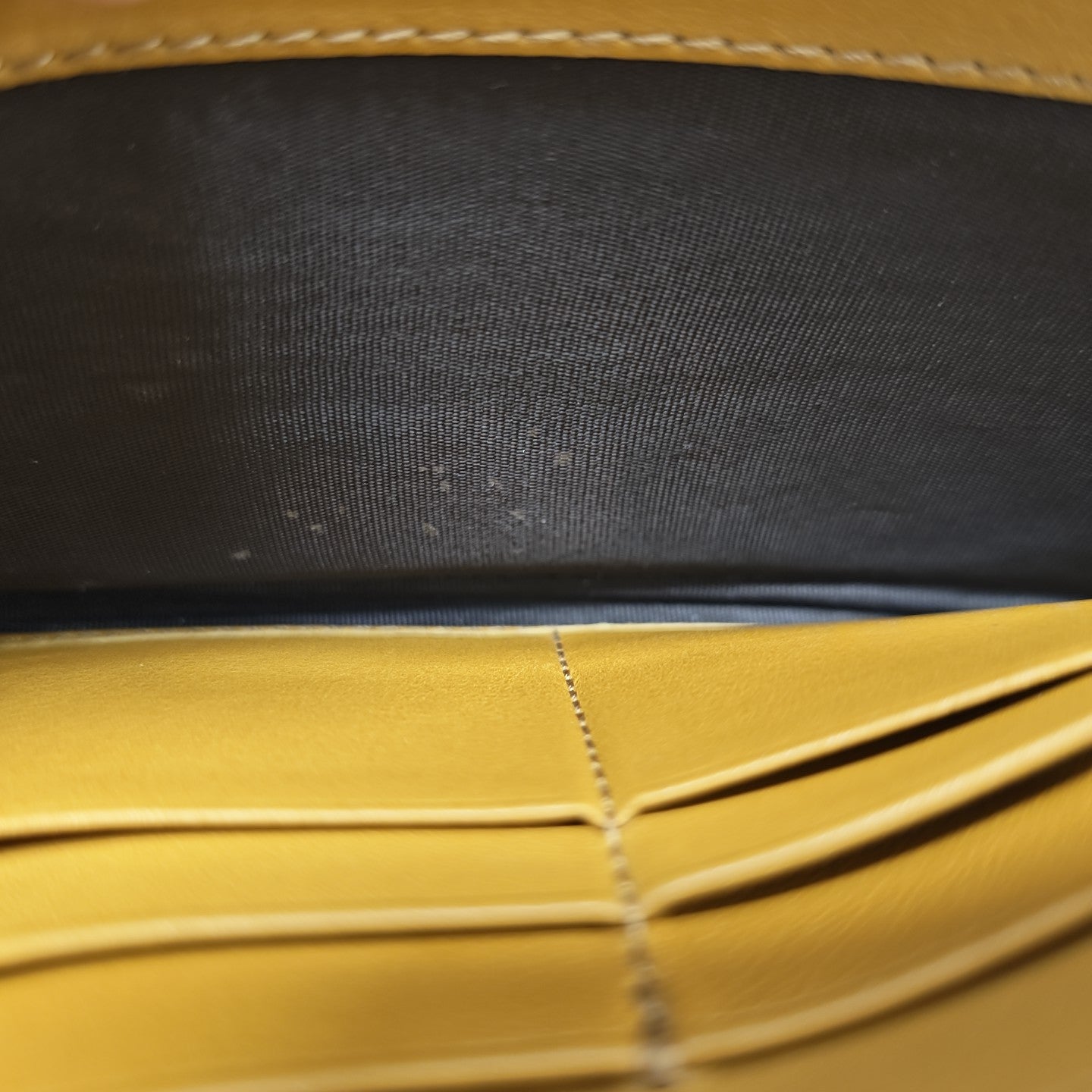 Monogram Calfskin Wallet Yellow