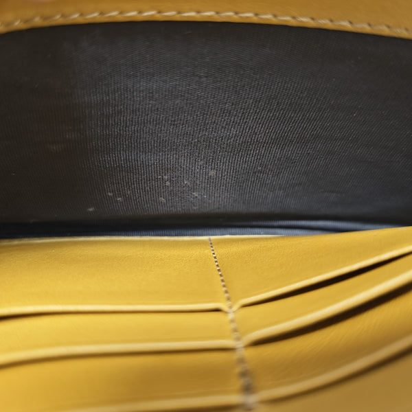Monogram Calfskin Wallet Yellow