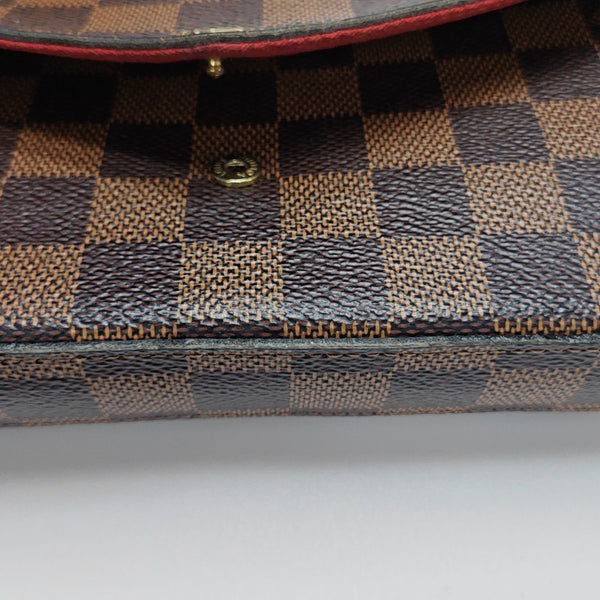 FÉLICIE Damier Ebene Coated Canvas Brown