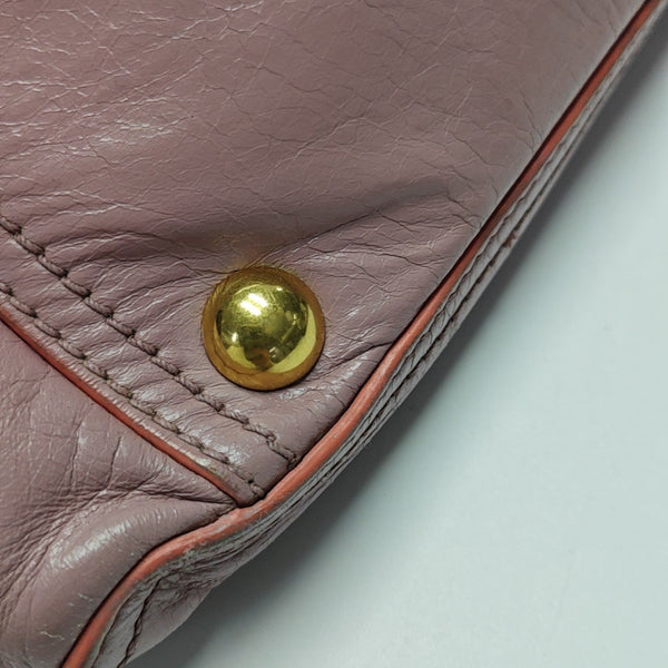 Bow Calfskin Pink