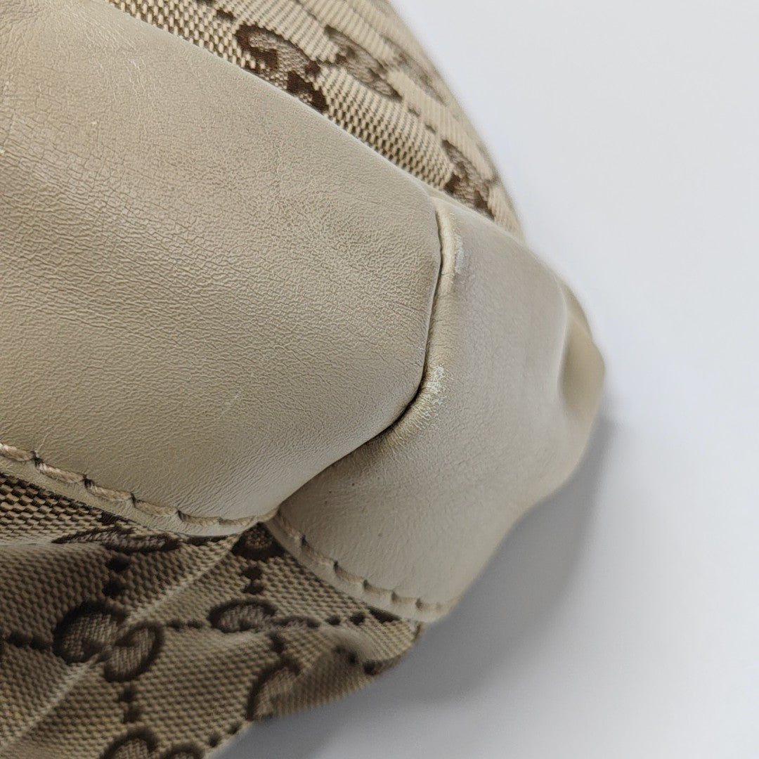 Sukey Monogram Canvas Beige