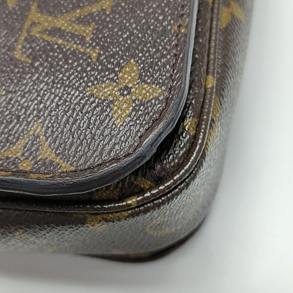 MÉTIS MM Monogram Coated Canvas Brown