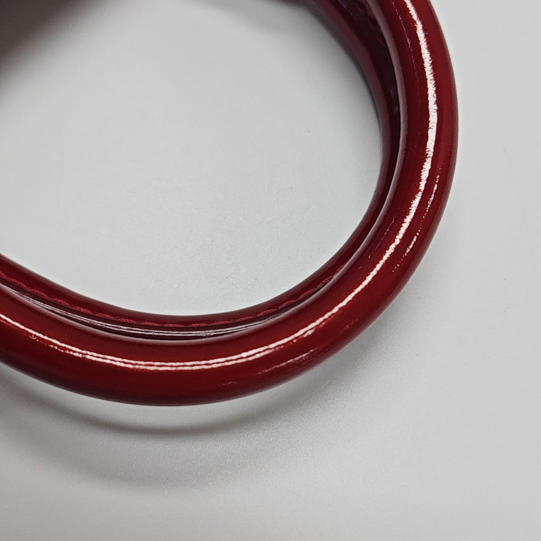 ALMA BB Monogram Patent Leather Red