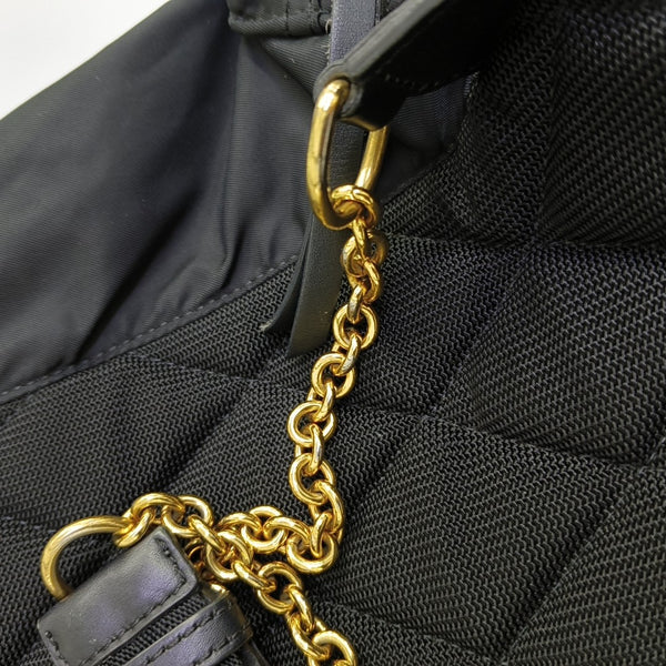 The Rucksack Medium Nylon Black