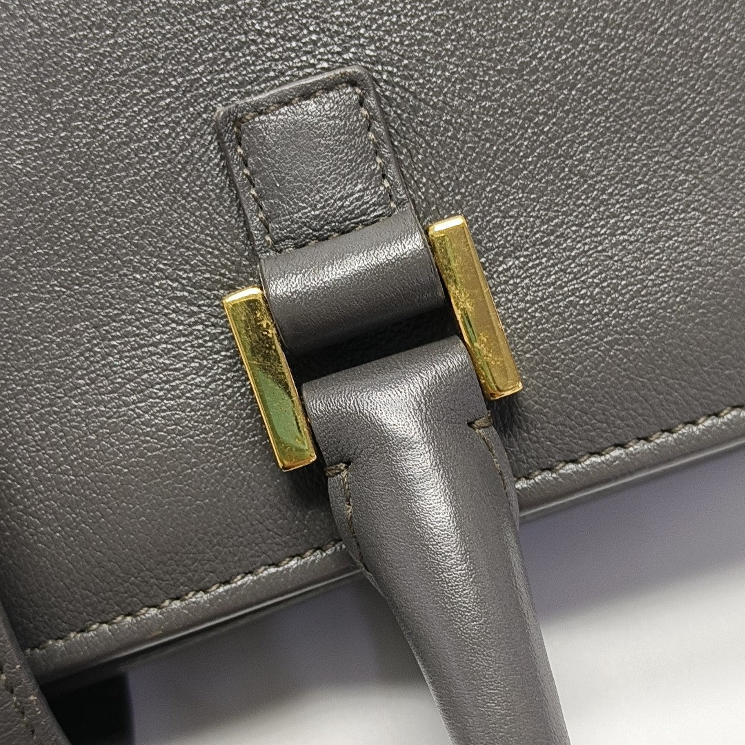 MONOGRAM CABAS Calfskin Gray