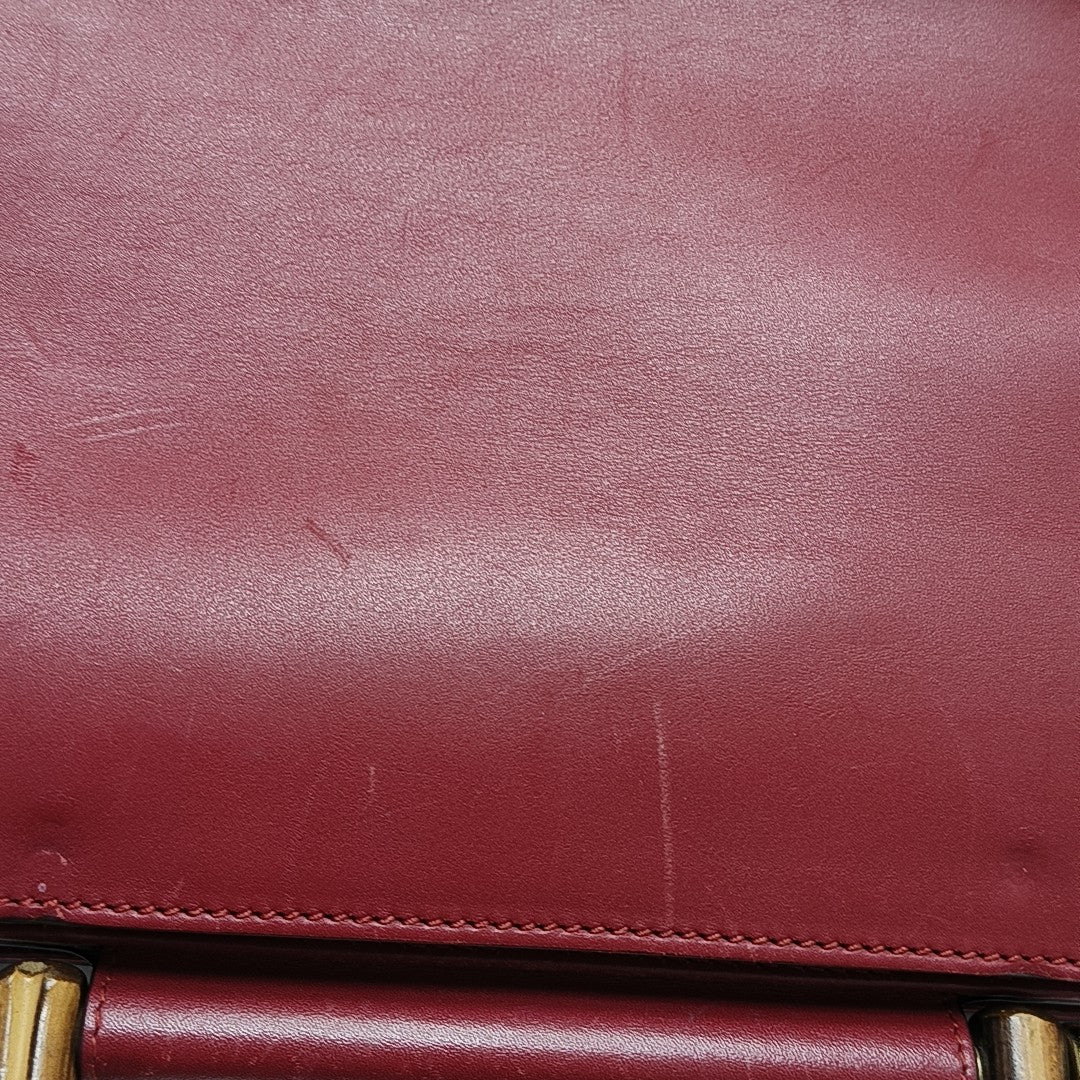 Nymphaea Medium Calfskin Red