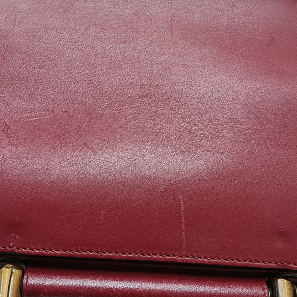Nymphaea Medium Calfskin Red