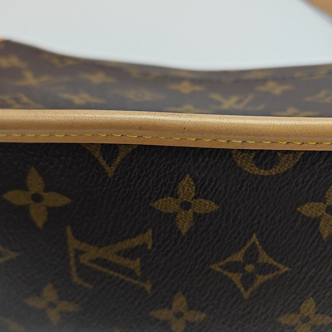 DIANE Monogram Coated Canvas Brown