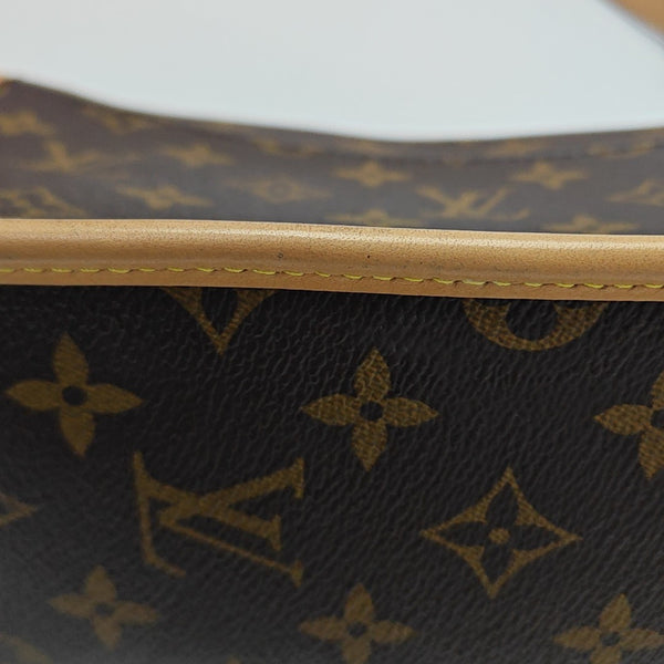 DIANE Monogram Coated Canvas Brown