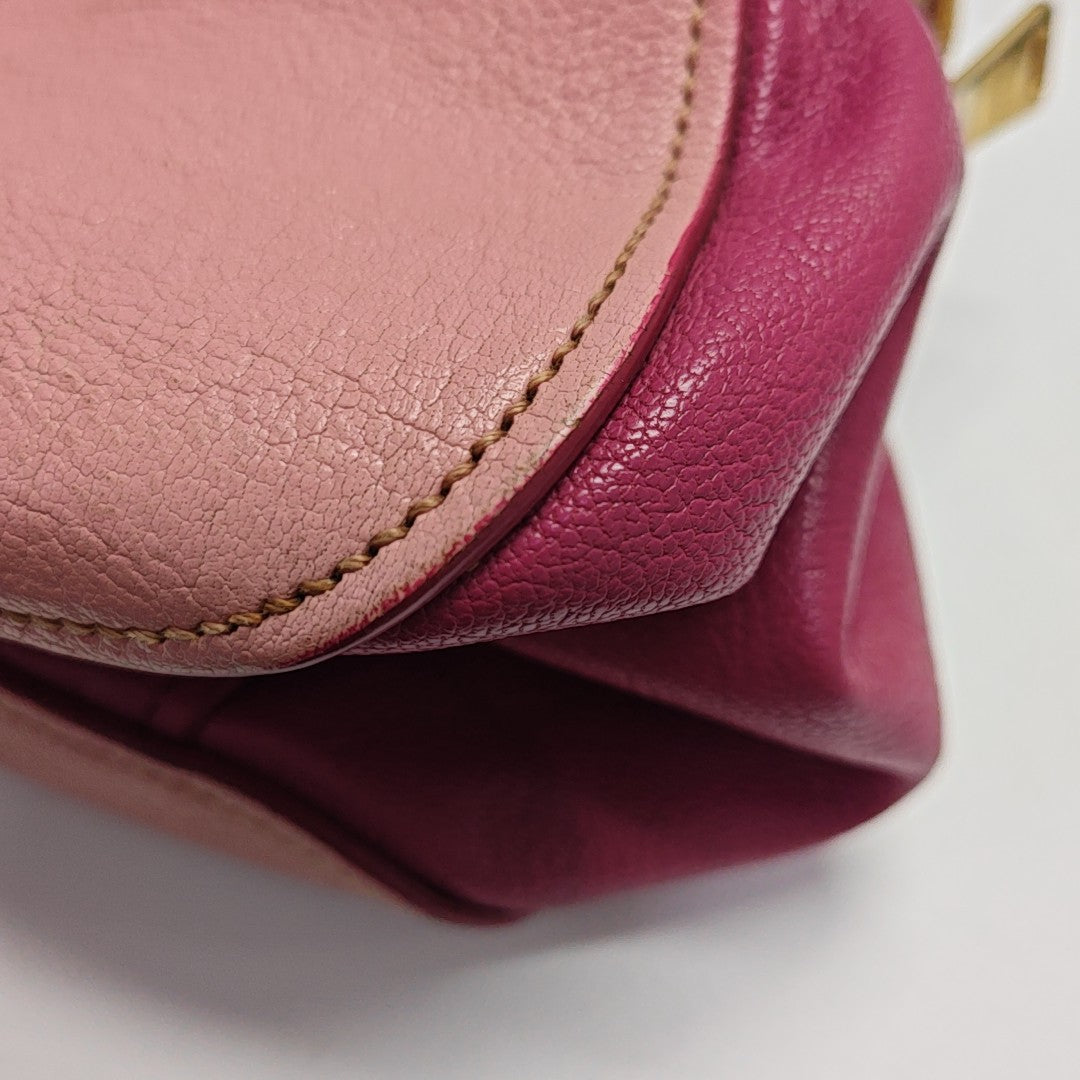 Calfskin Tote Bag Pink