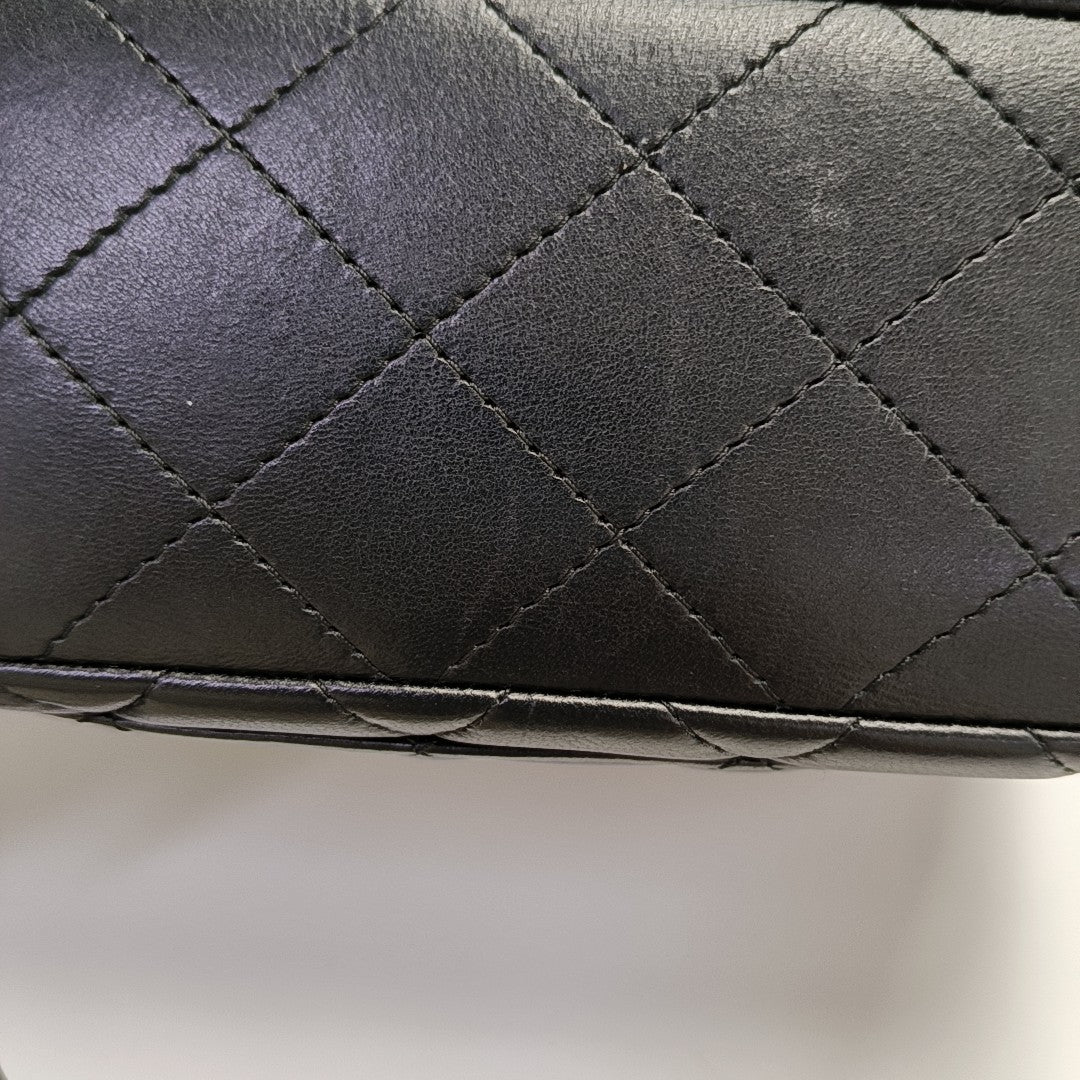 CLASSIC FLAP Mini Quilted Lambskin Black