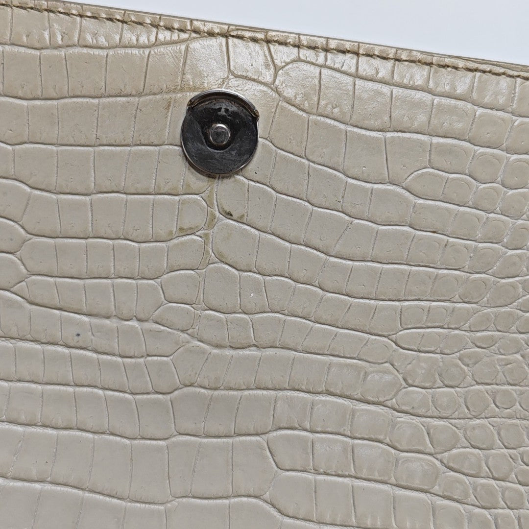 SUNSET Medium Calfskin Beige