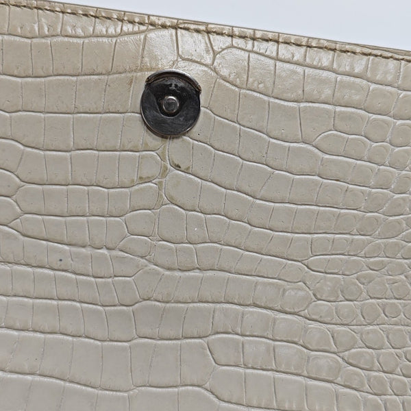 SUNSET Medium Calfskin Beige