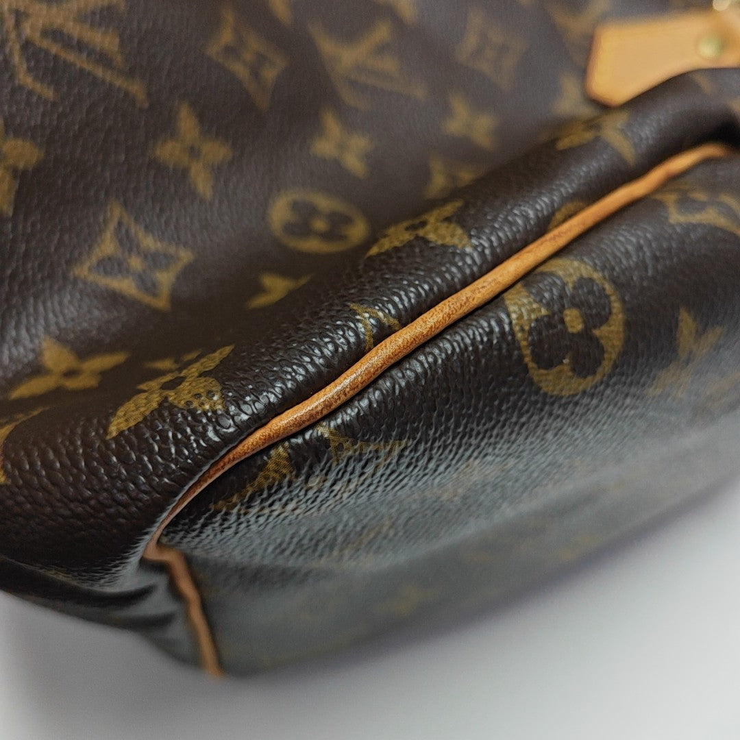 SPEEDY 30 Monogram Coated Canvas Brown