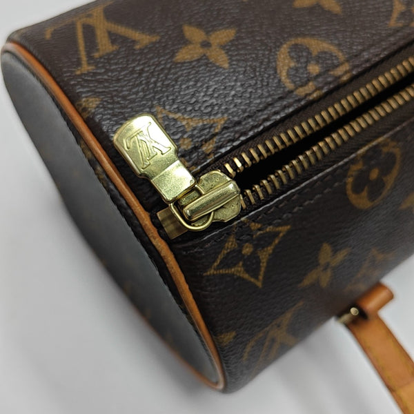 PAPILLON Monogram Coated Canvas Brown
