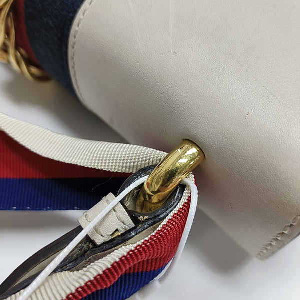 Sylvie Small Calfskin White