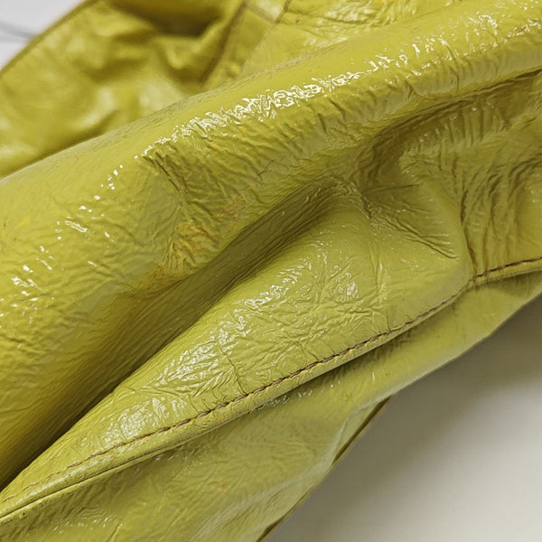 Calfskin Tote Bag Large Yellow