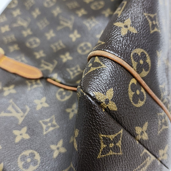 TOTALLY MM Monogram Coated Canvas Brown