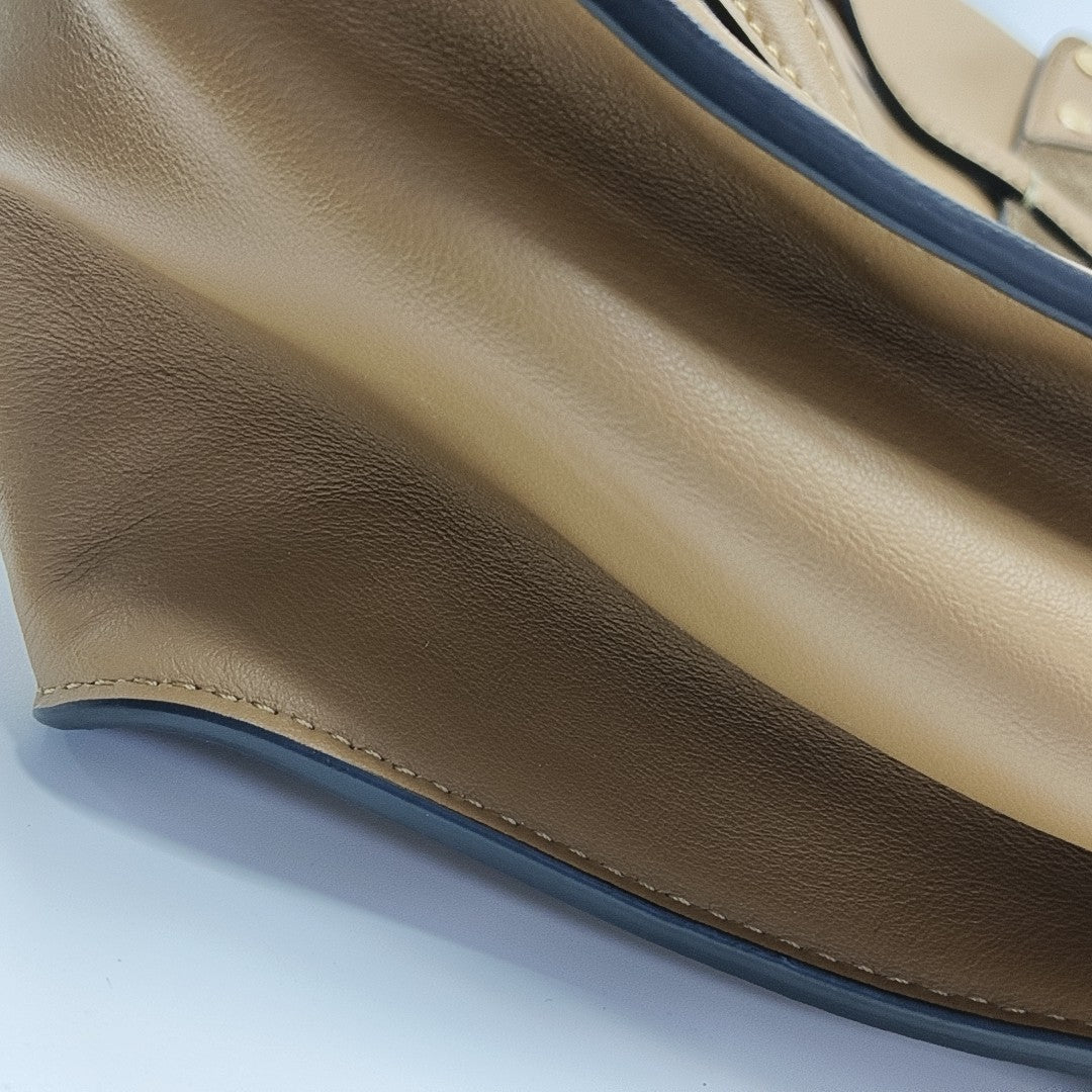 Flip Large Calfskin Brown