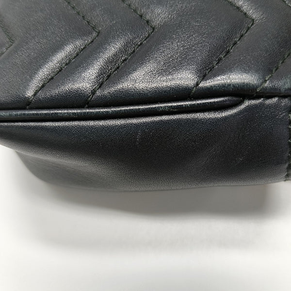 GG Marmont Mini Quilted Calfskin Black