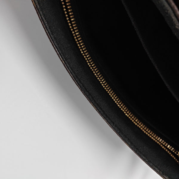 SAINT PLACIDE Monogram Coated Canvas Brown