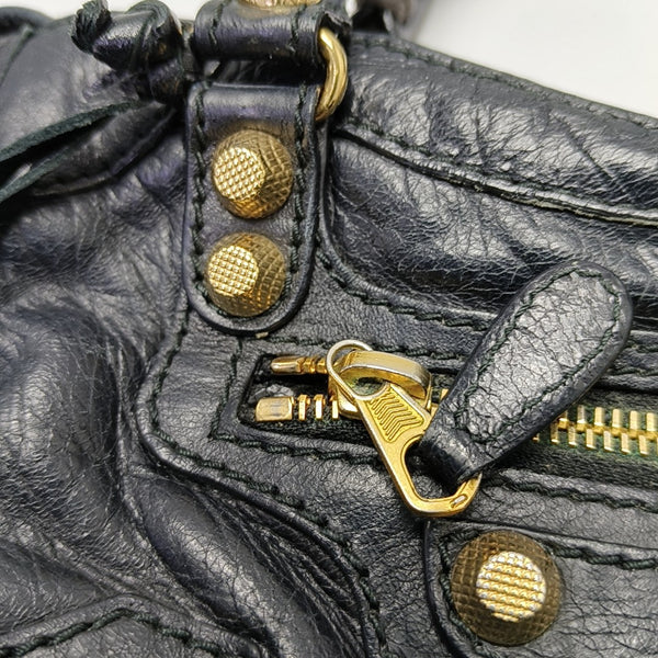 Classic City Mini Lambskin Black