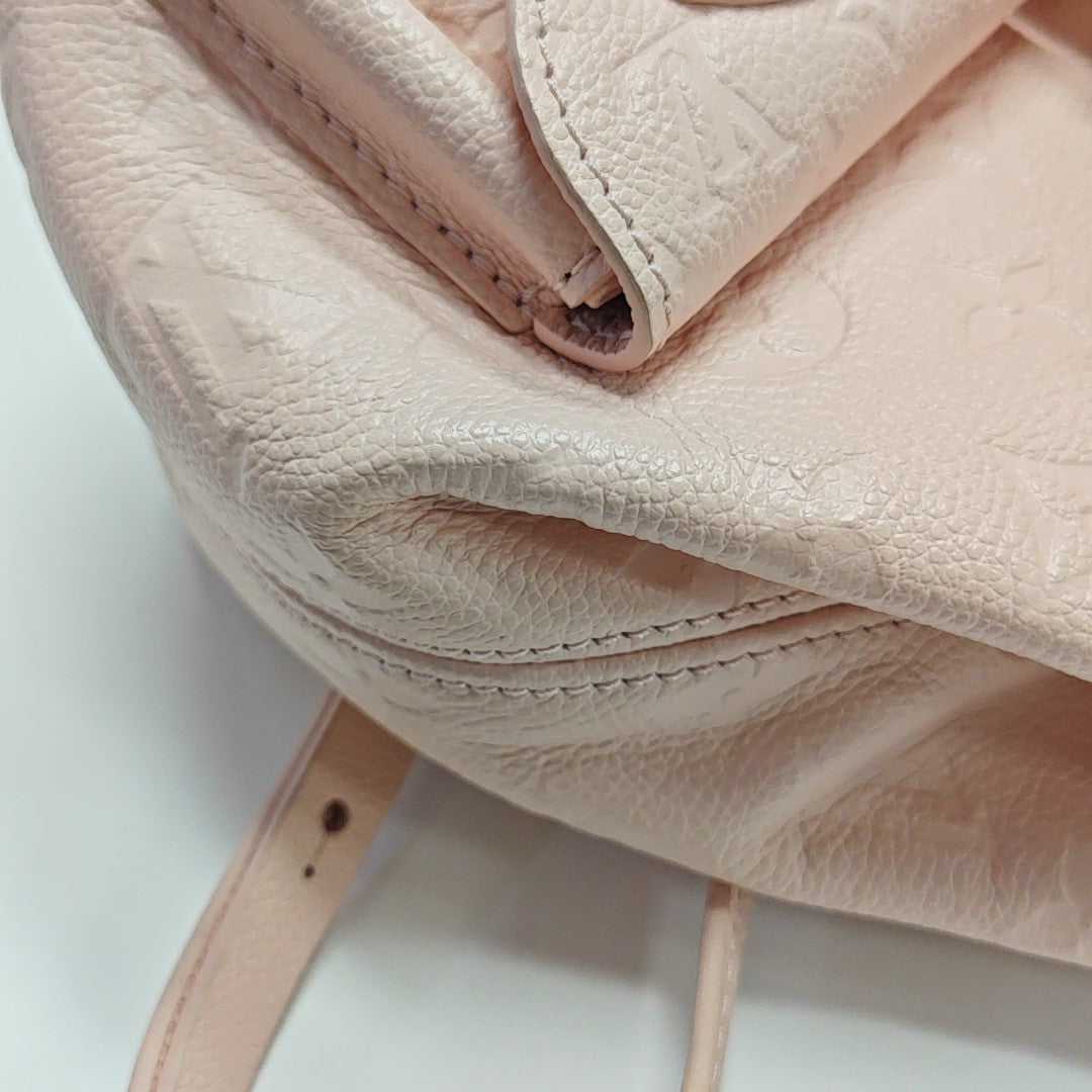 BACKUP Monogram Calfskin Pink