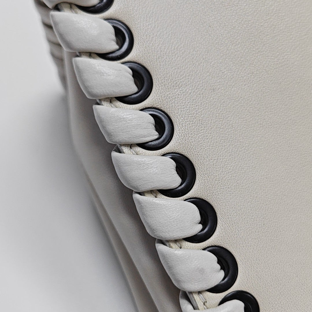 Peekaboo Mini Calfskin White
