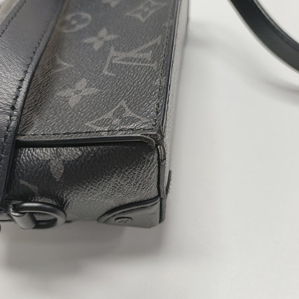 STEAMER Mini Monogram Coated Canvas Black