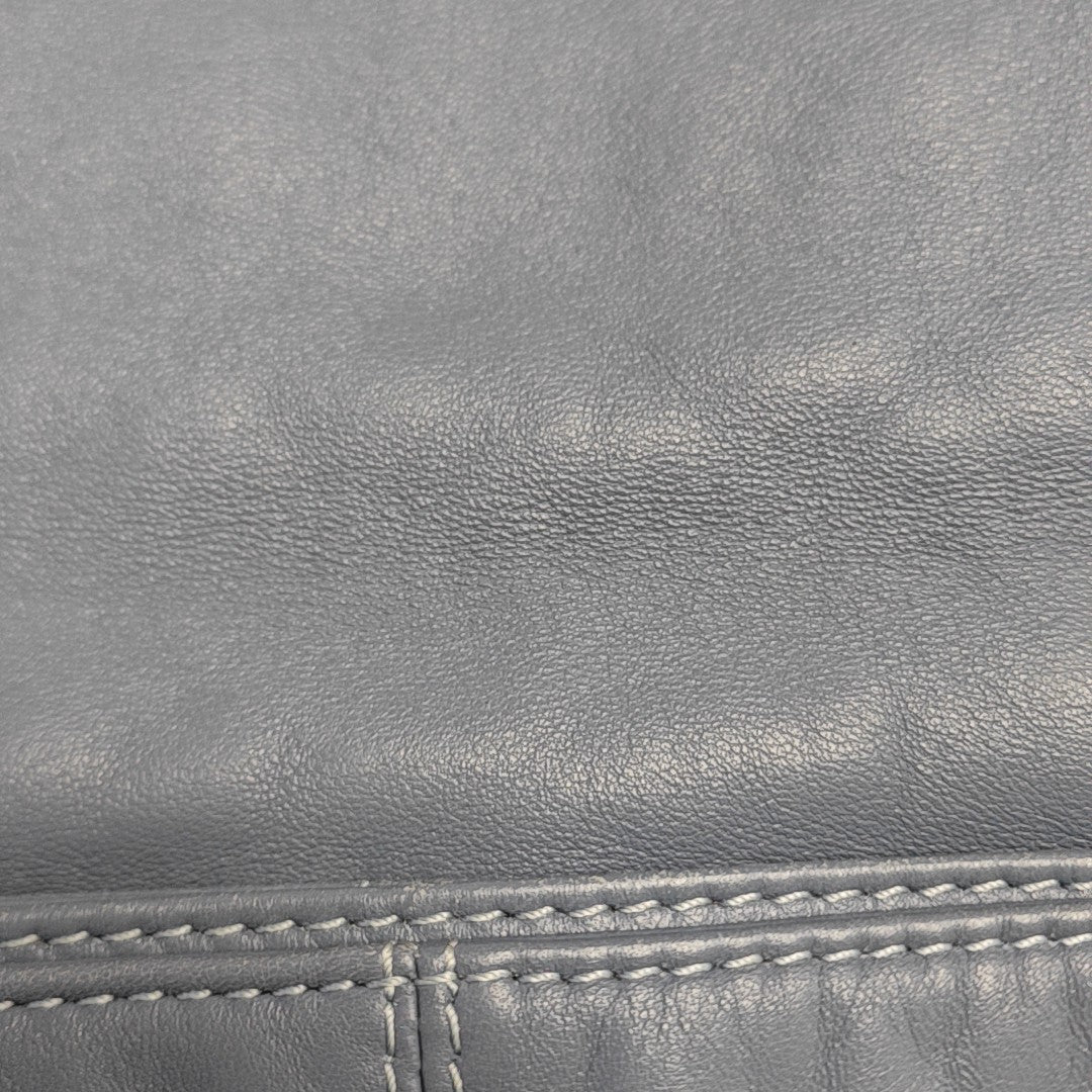 Quilted Lambskin Shoulder Bag Blue