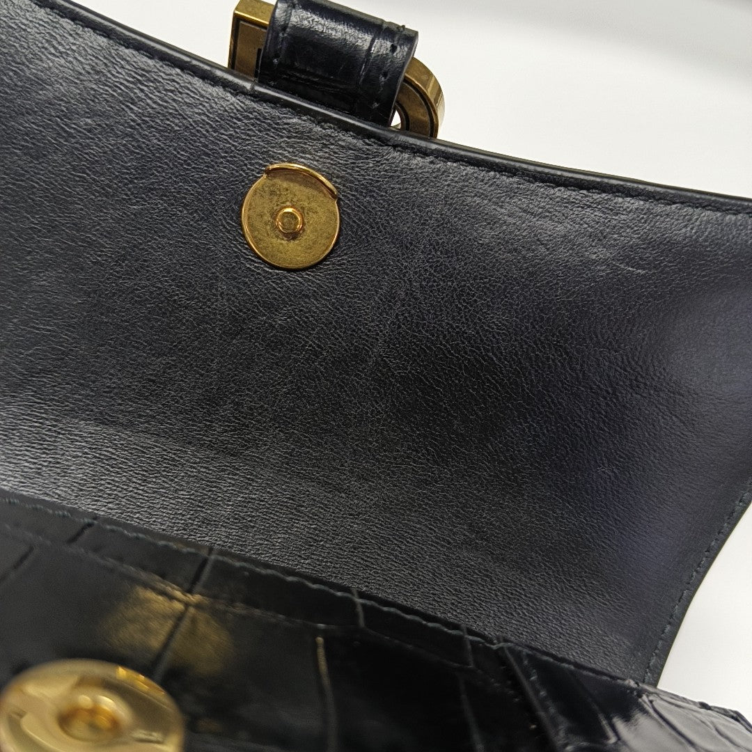 Hourglass XS Calfskin Black