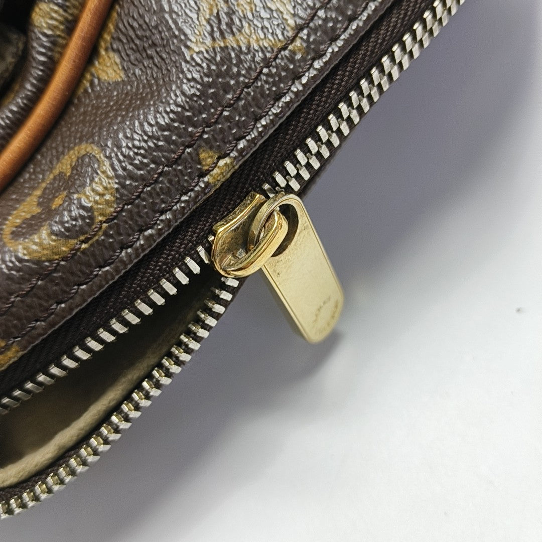 MANHATTAN GM Monogram Coated Canvas Brown