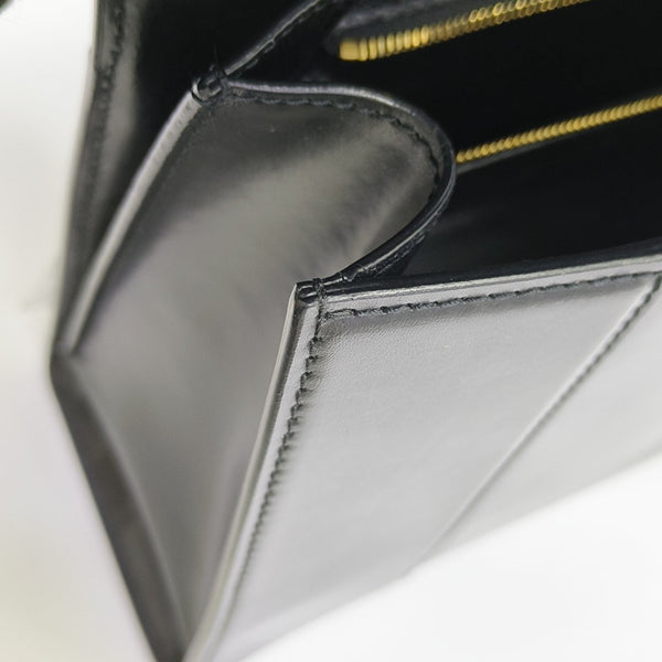 Hourglass Small Calfskin Black