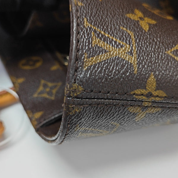 RASPAIL PM Monogram Coated Canvas Brown