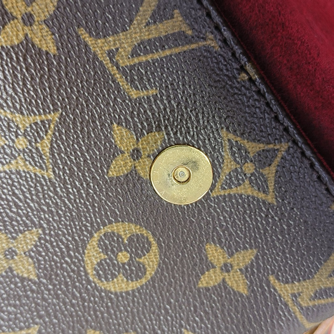 VIVA CITE Monogram Coated Canvas Brown