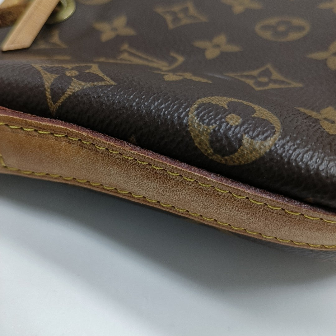 NOÉ BB Monogram Coated Canvas Brown