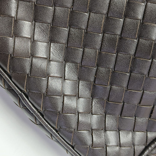 Calfskin Shoulder Bag Brown