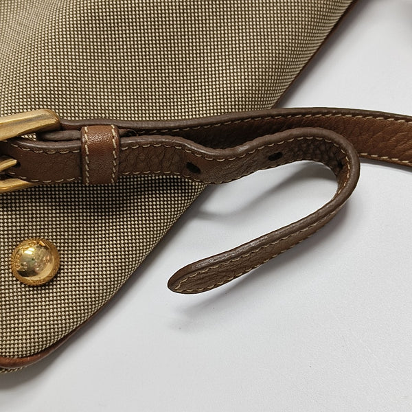 Fabric Tote Bag Brown