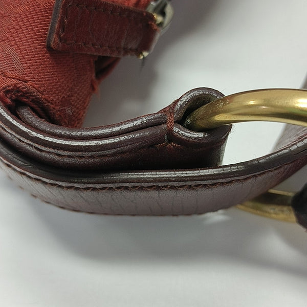 Monogram Canvas Top Handle Bag Red
