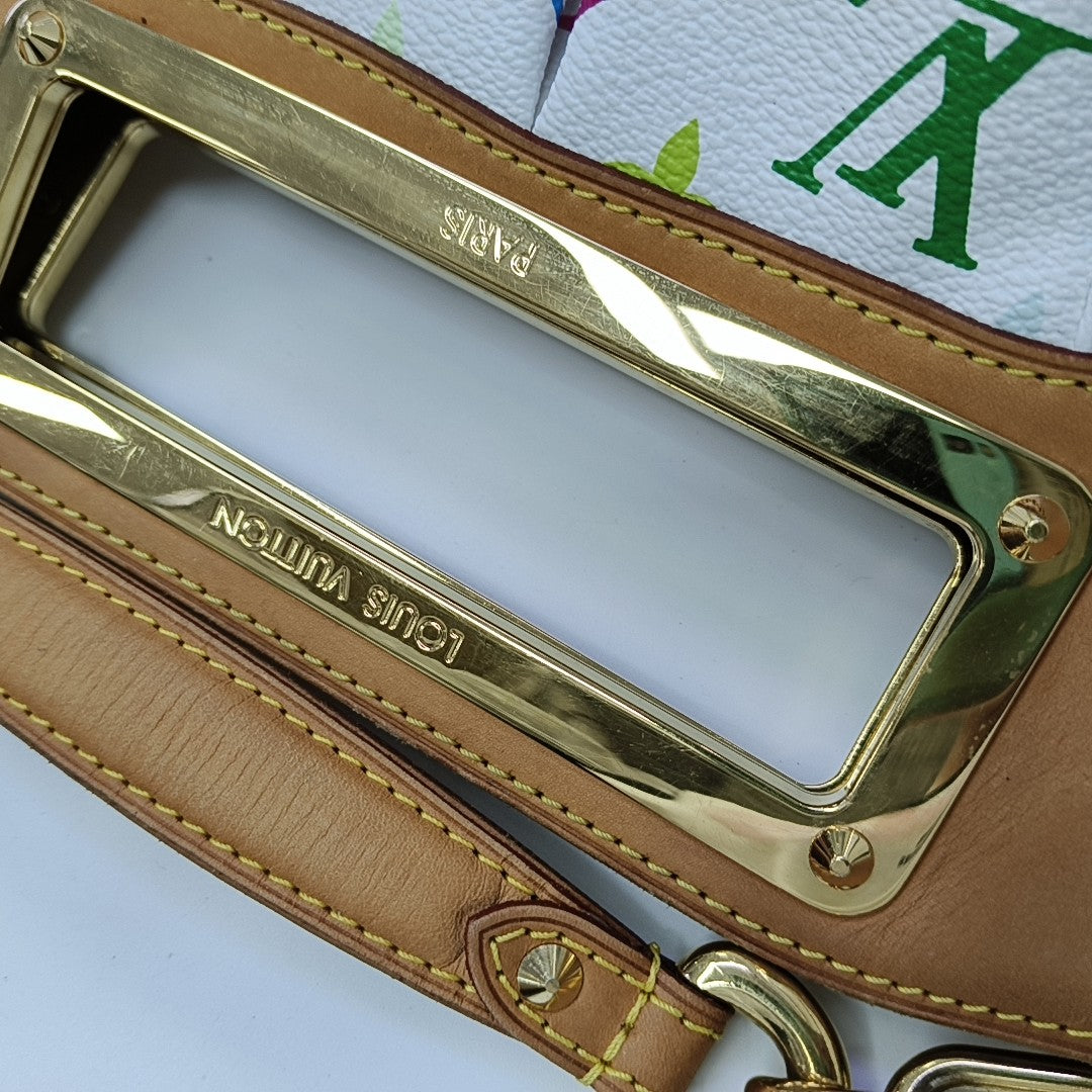 LV × TM JUDY PM Monogram Coated Canvas White