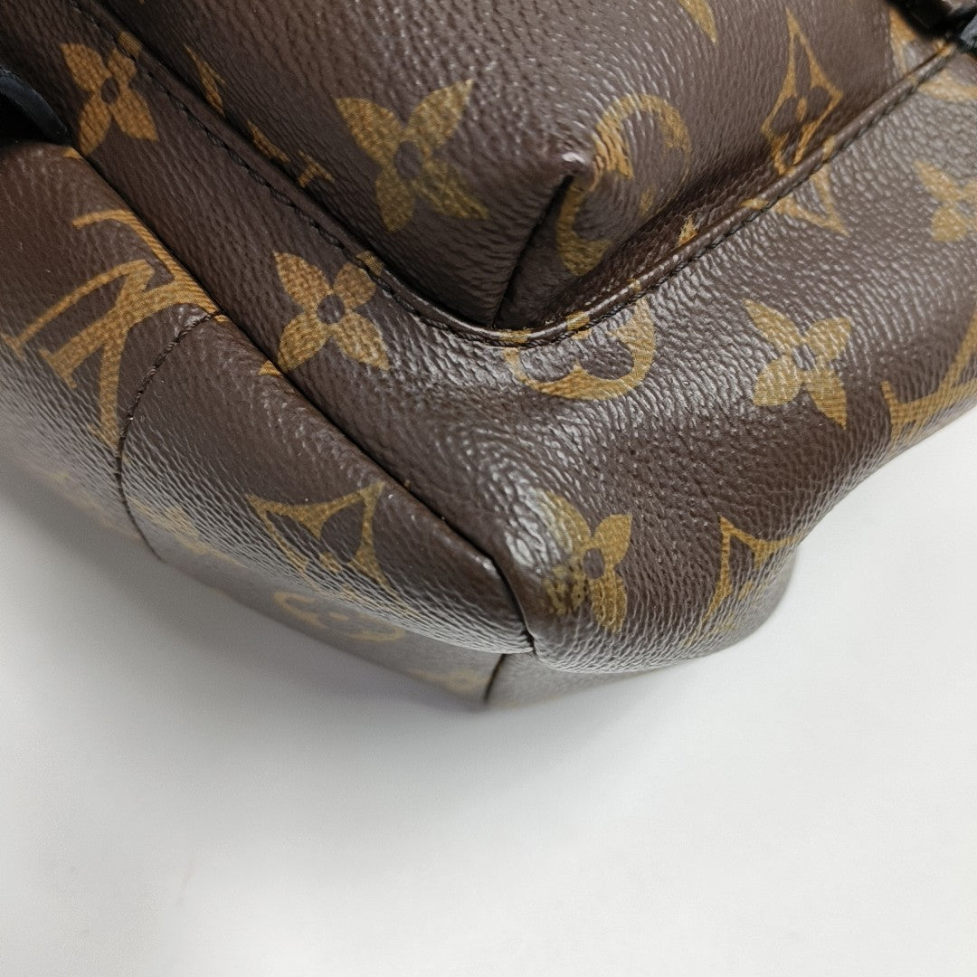 PALM SPRINGS PM Monogram Coated Canvas Brown
