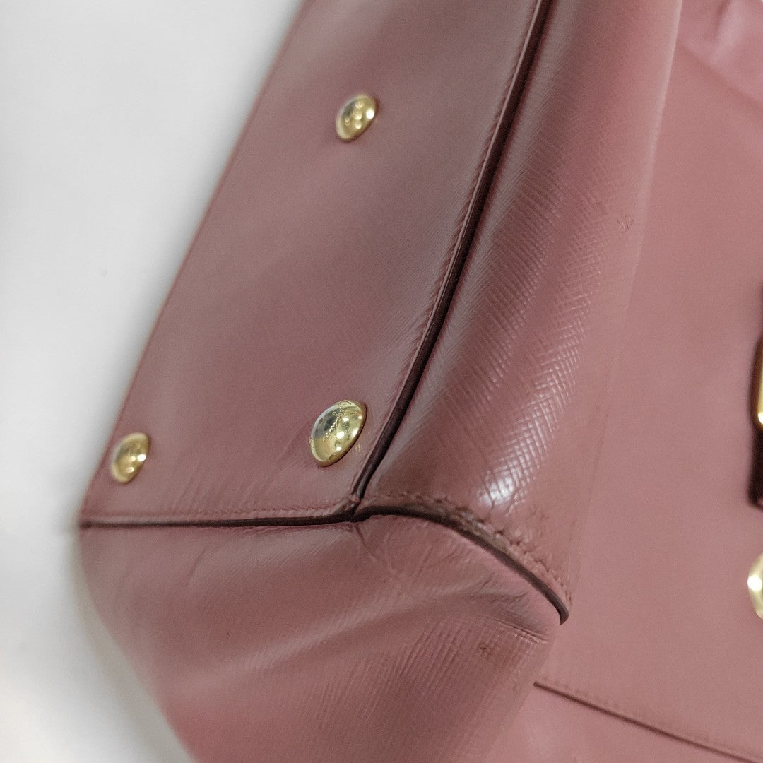 Calfskin Tote Bag Red