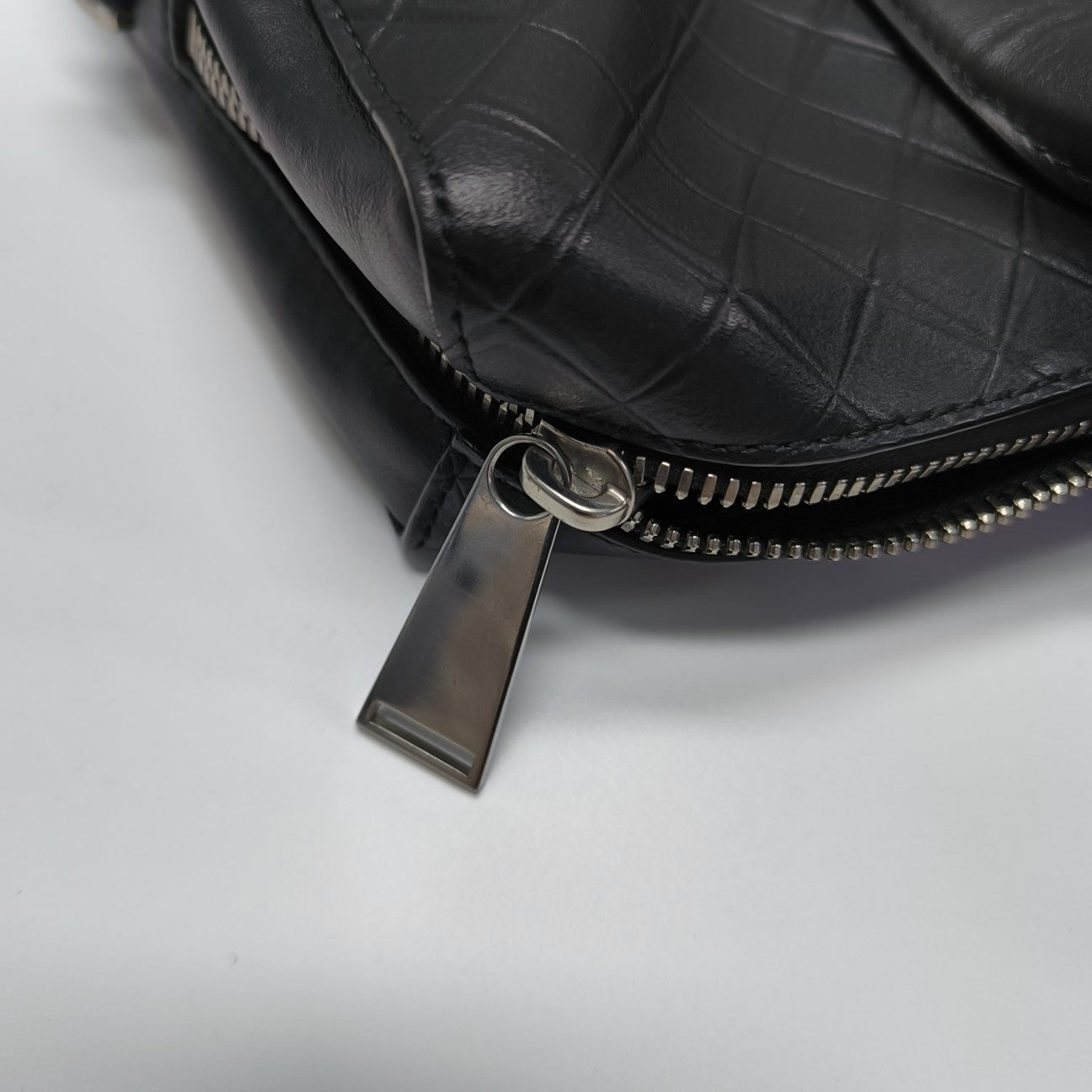 Calfskin Shoulder Bag Black