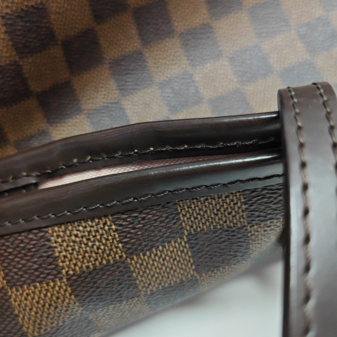 NEVERFULL MM Damier Ebene Coated Canvas Brown