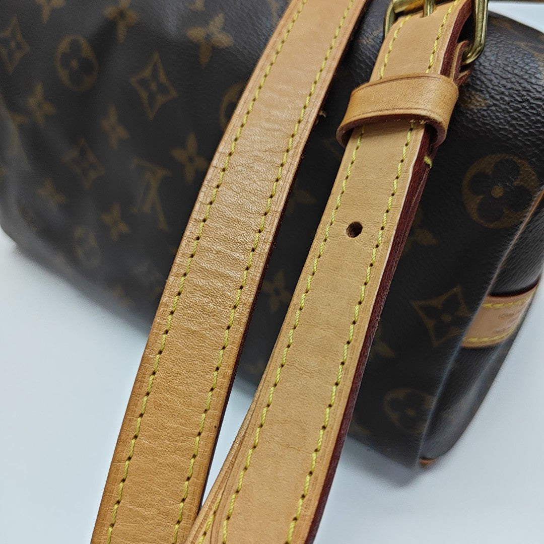 SPEEDY 25 Monogram Coated Canvas Brown