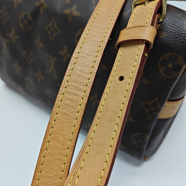 SPEEDY 25 Monogram Coated Canvas Brown