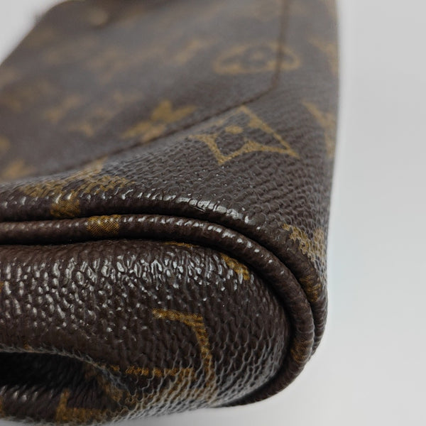 FAVORITE PM Monogram Coated Canvas Brown